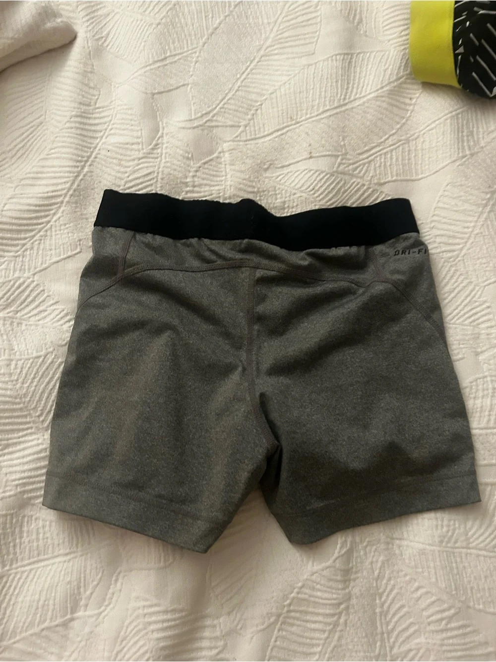 Nike Pro Dri Fit Women's Grey Athletic Shorts